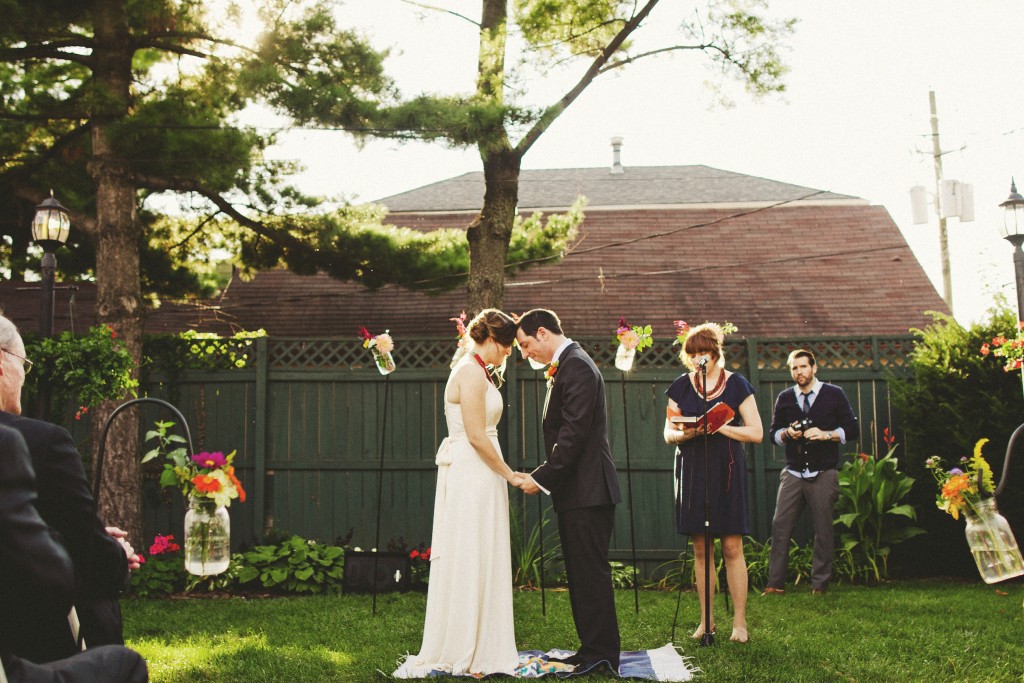 backyard wedding